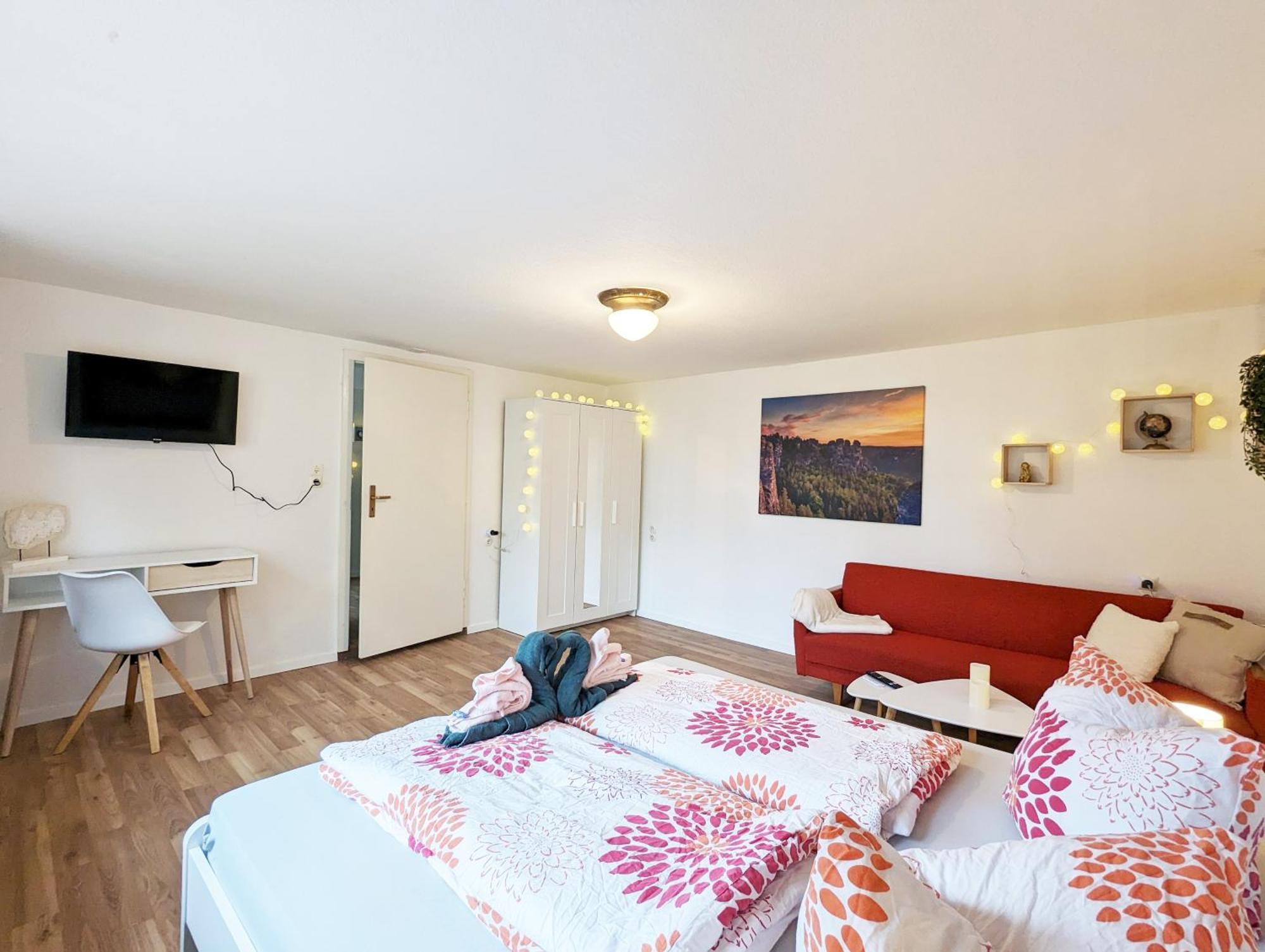 L1 - Urlaubsmagie - Wohnung Fuer 3P Am Wanderweg Sebnitz Eksteriør billede